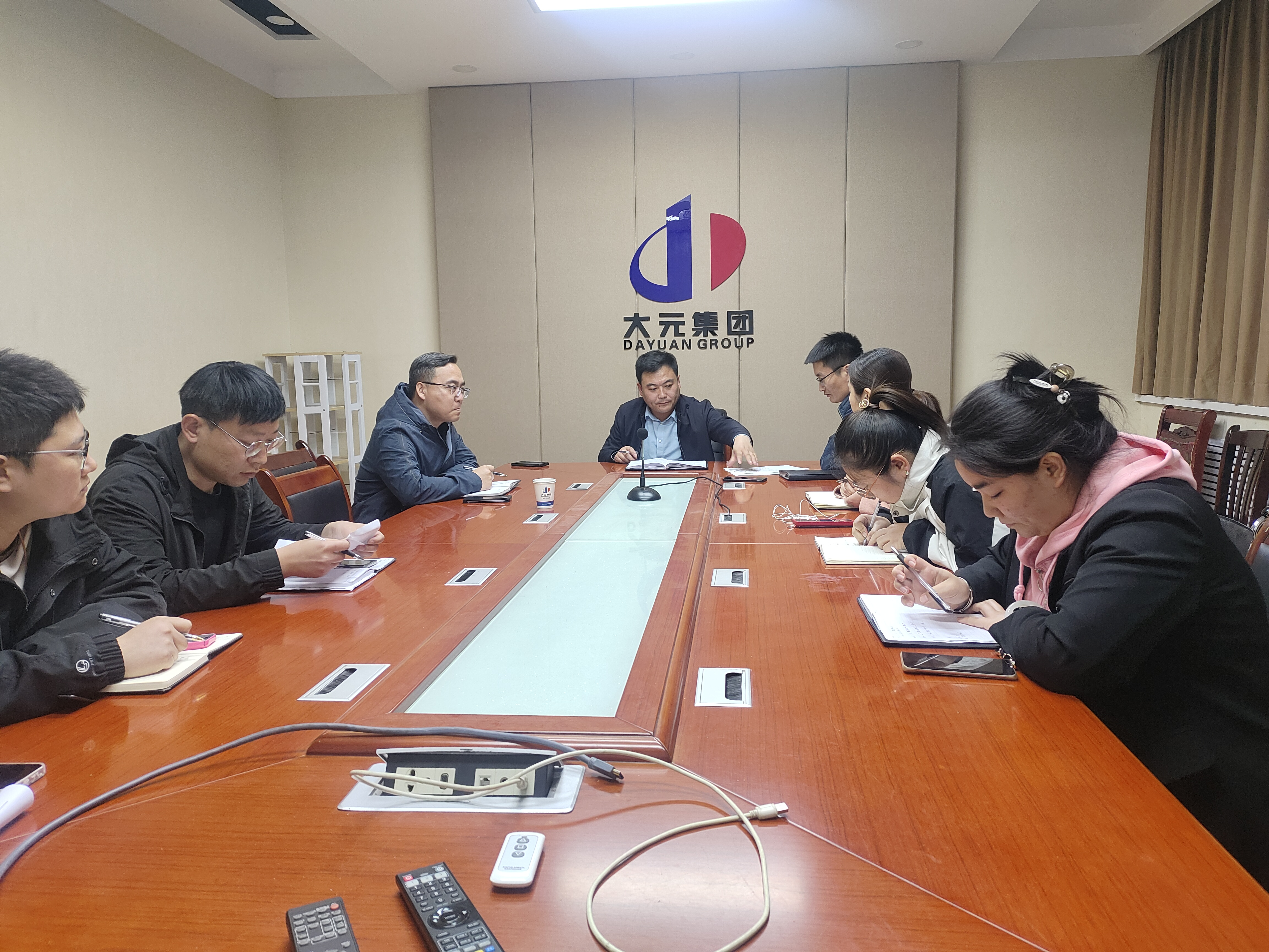 七公司沧州市城区排水治理项目动员部署会